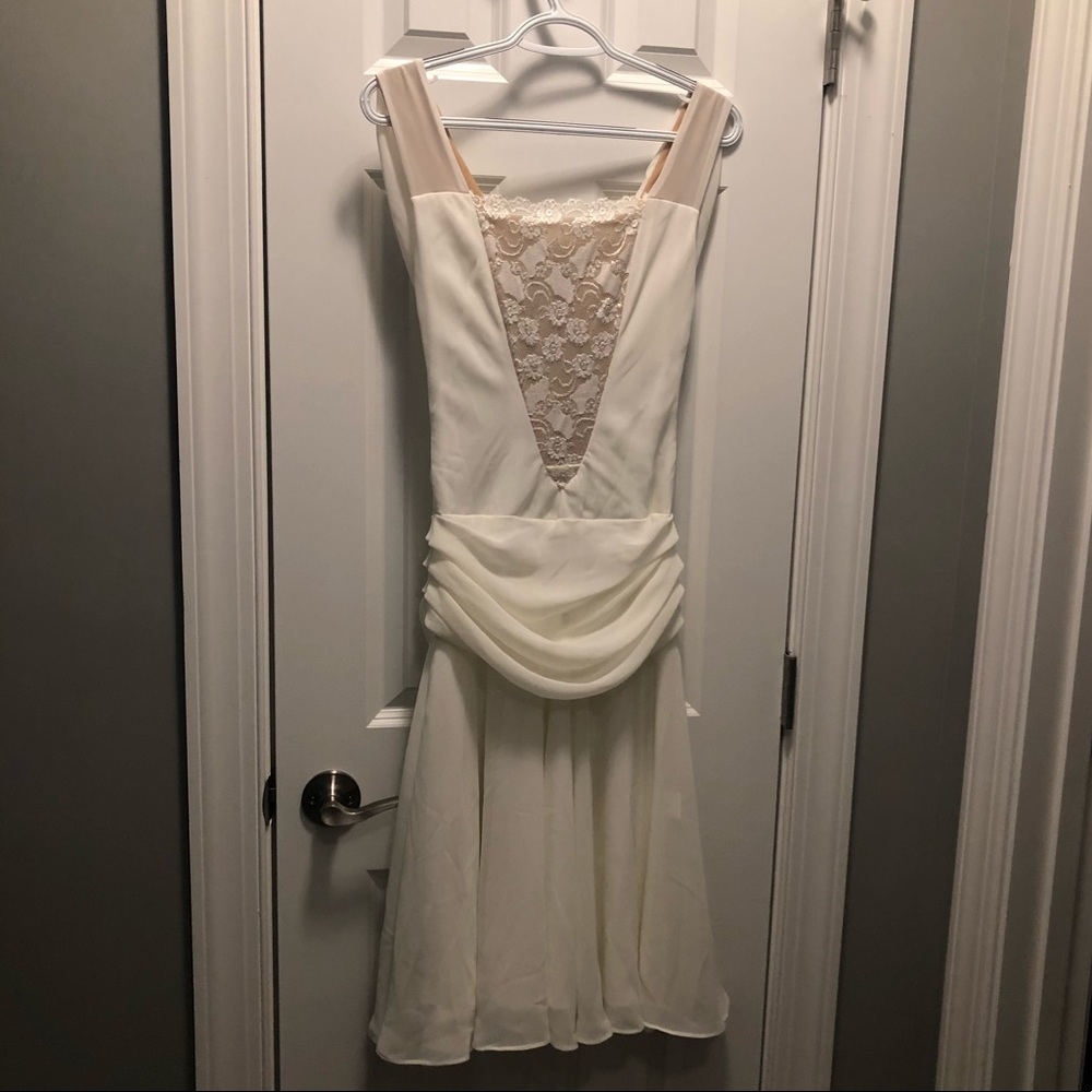 Unique Vintage Bridal Rehearsal Bachelorette dress